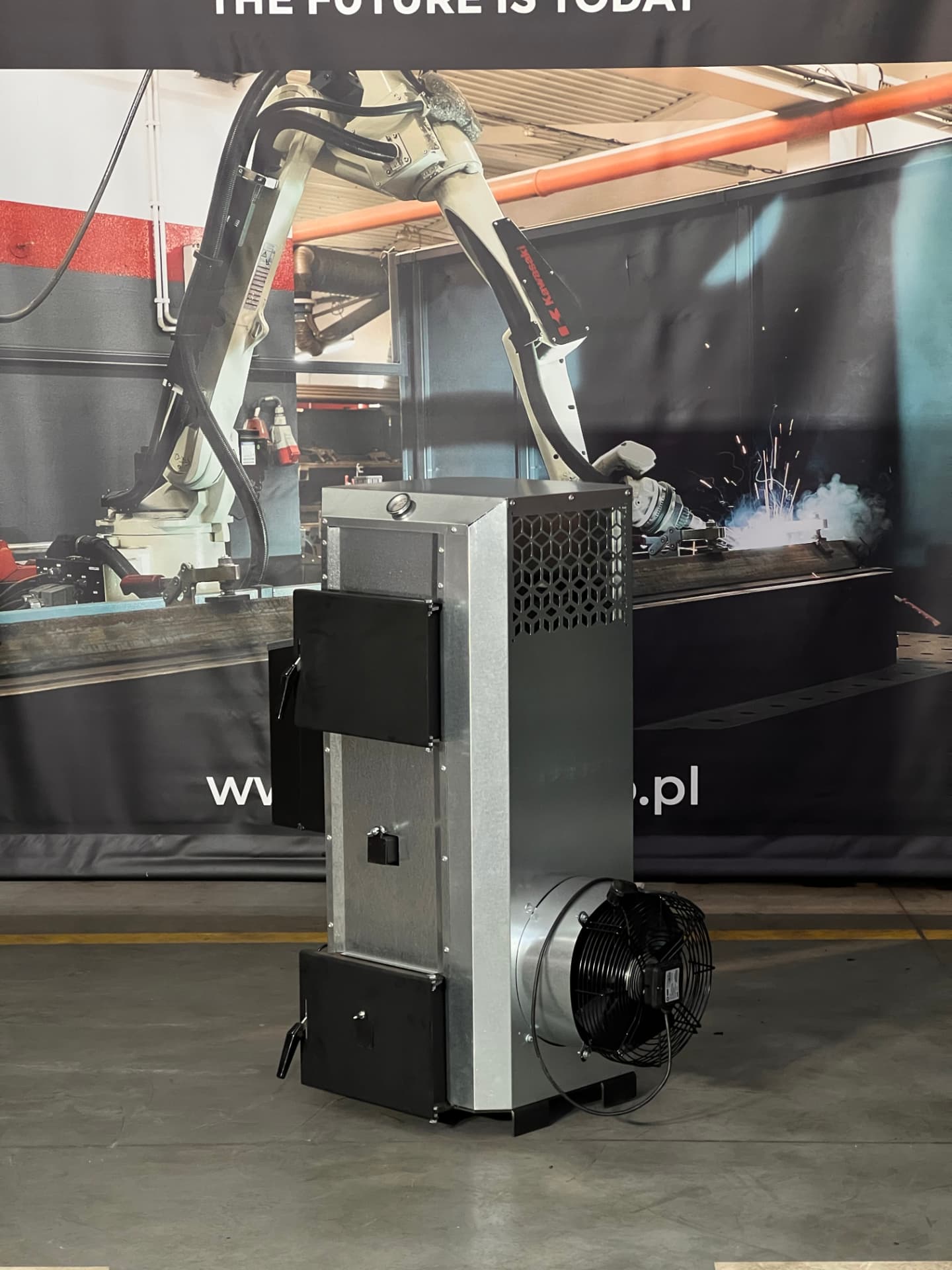 NG30 Workshop heater, detal roboczy